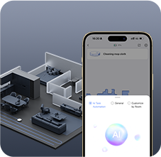 EZVIZ RE7 Edge Robot Vacuum & Mop Combo