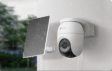 CB8 Lite + Solar Panel 5W Wi-Fi Battery Camera Kit