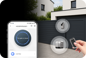 HG2 600 Pro - Install with ease
and conntrol anywhere