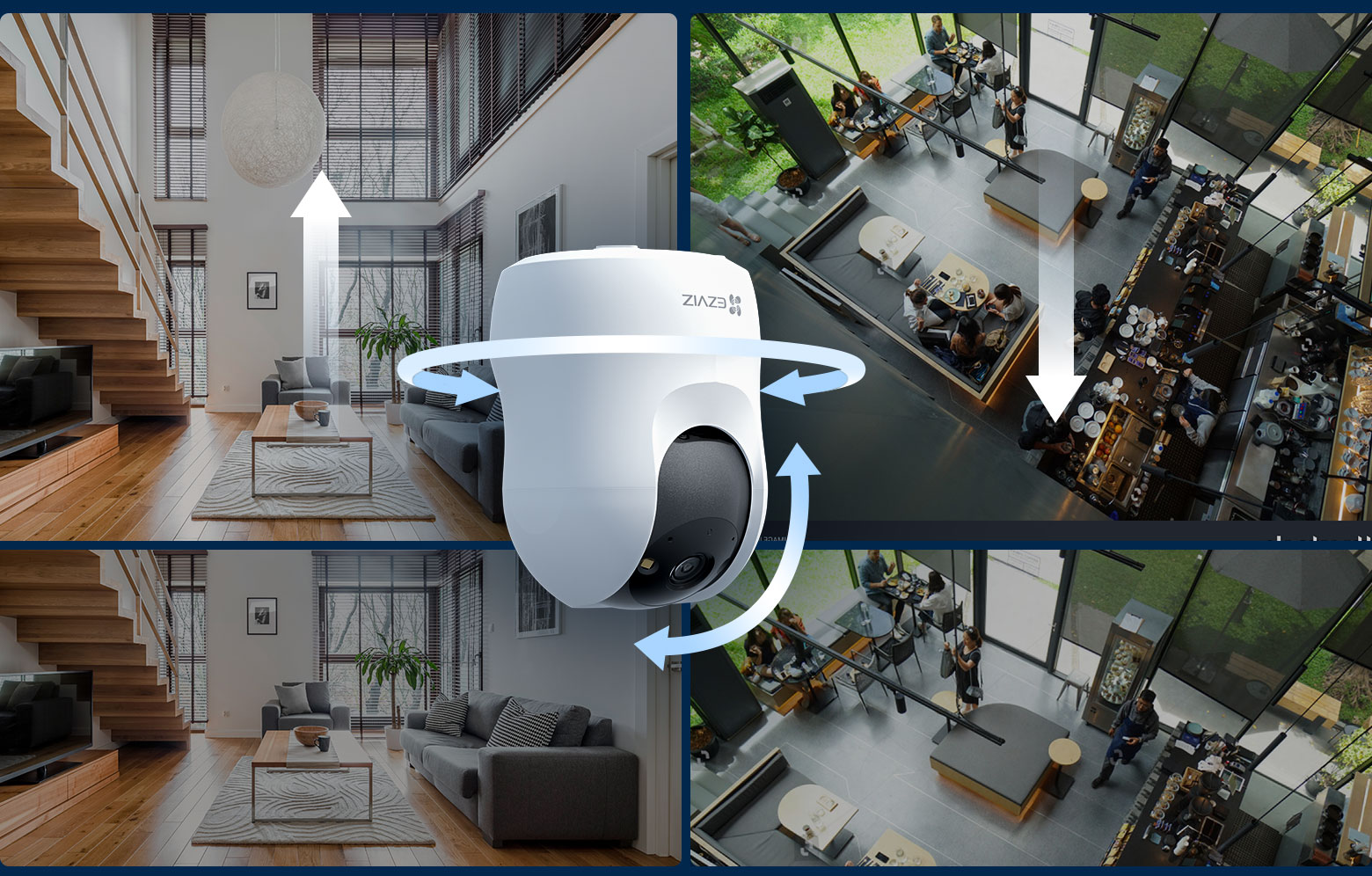 EZVIZ C6N G1 - Next-Generation Pan & Tilt Wi-Fi Smart Home Indoor Camera