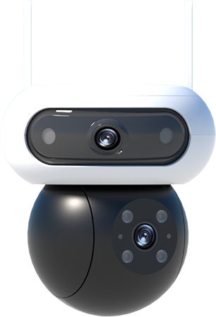EZVIZ CB90x Dual-Lens All-Day Recording 4G Camera
+Solar Panel 8W