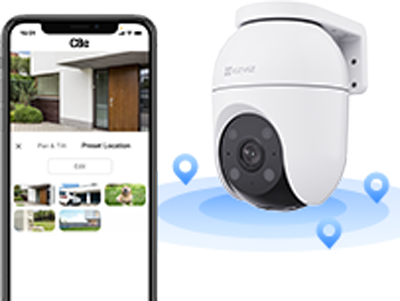 H8c Pro 4K Pan & Tilt Wi-Fi Camera