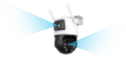 C9c Dual 2k Dual-Lens Pan & Tilt Wi-Fi Camera