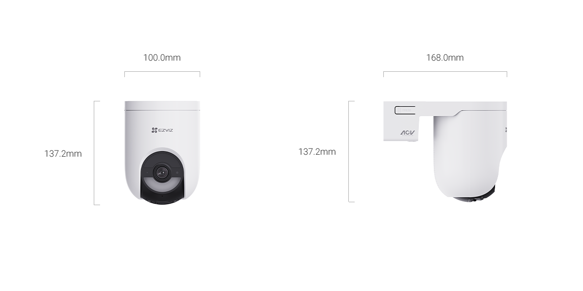 HB8 Lite 4K WiFi-Battery Camera