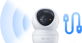 EZVIZ H6c G1 - Next-Generation Pan & Tilt Wi-Fi Smart Home Indoor Camera