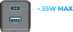 Akiitu GaN Fast 35W Charger Pro Series