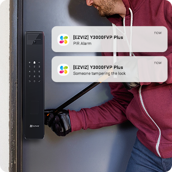 EZVIZ Y3000FVP Plus Face Recognition & Palm Vein Smart Lock