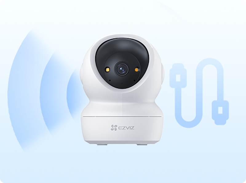 EZVIZ H6c G1 - Next-Generation Pan & Tilt Wi-Fi Smart Home Indoor Camera