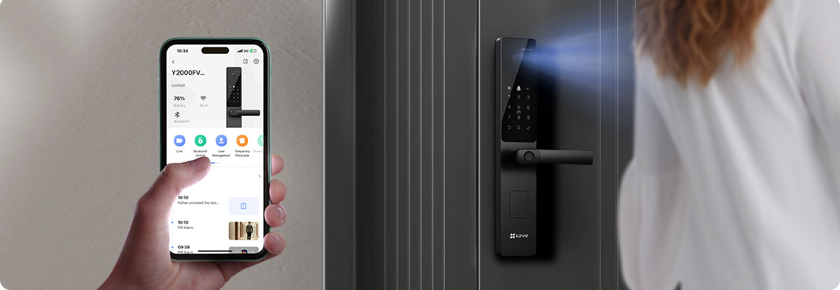 EZVIZ Y2000FVS Face Recognition Handheld Smart Lock