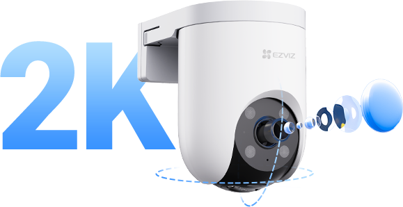 H8c Pro 4K Pan & Tilt Wi-Fi Camera