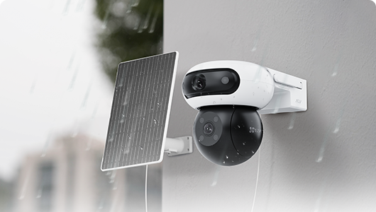 EZVIZ CB90x Dual-Lens All-Day Recording 4G Camera
+Solar Panel 8W