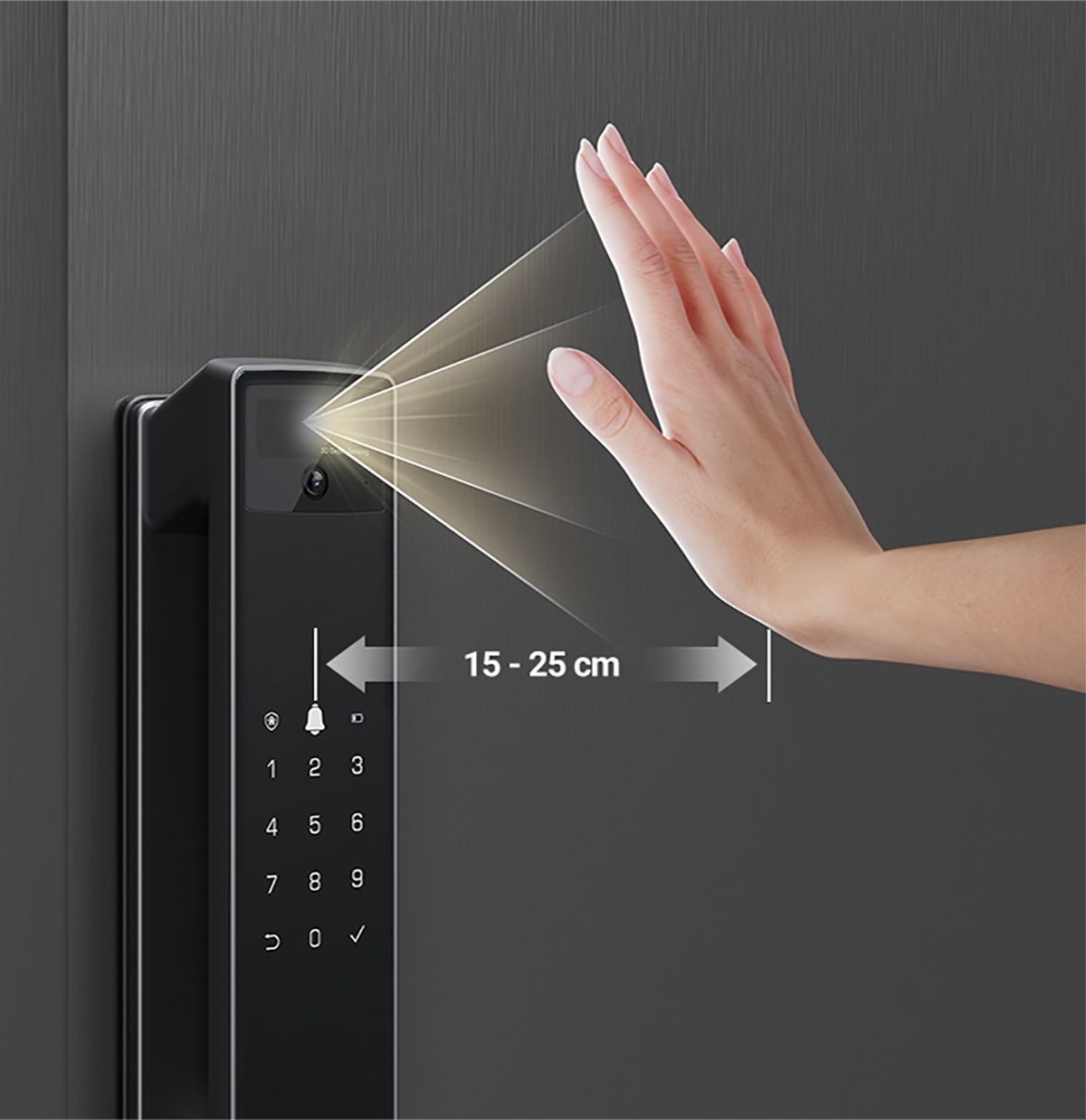 EZVIZ Y3000FVP Plus Face Recognition & Palm Vein Smart Lock