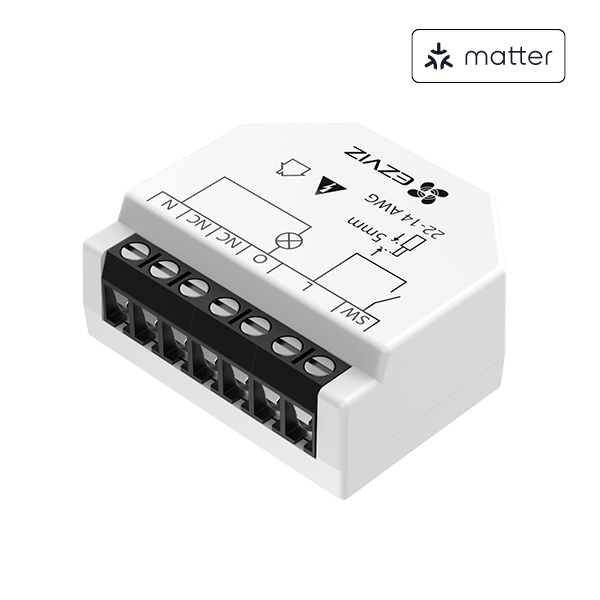 Relé WiFi Inteligente EZVIZ T35WM Smart Home Medidor de Consumo CS-T35-R100-WM