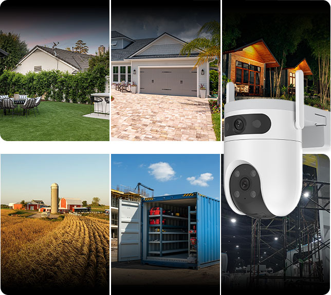 EZVIZ H9c Dual-Lens Pan & Tilt 4G & Wi-Fi Camera 