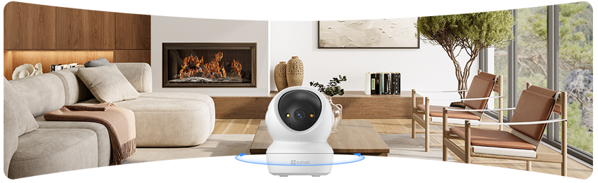 EZVIZ H6c G1 - Next-Generation Pan & Tilt Wi-Fi Smart Home Indoor Camera