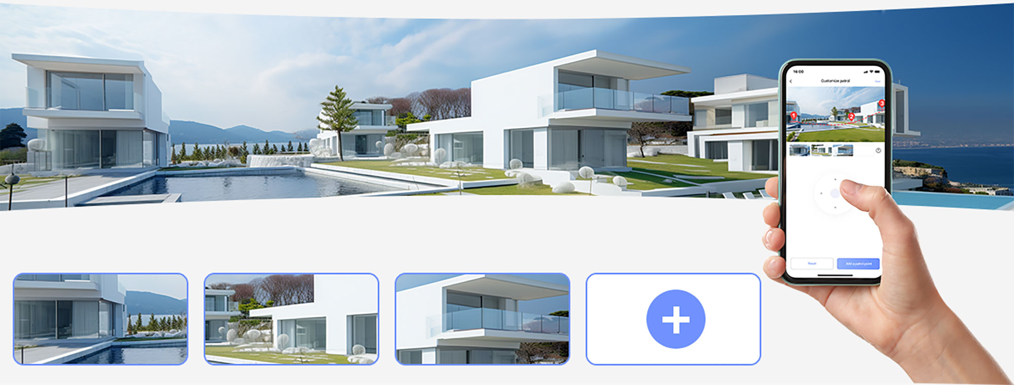 EZVIZ H9c 3K Dual-Lens Pan & Tilt Wi-Fi Camera