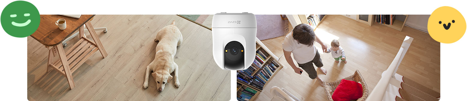 EZVIZ C6N G1 - Next-Generation Pan & Tilt Wi-Fi Smart Home Indoor Camera
