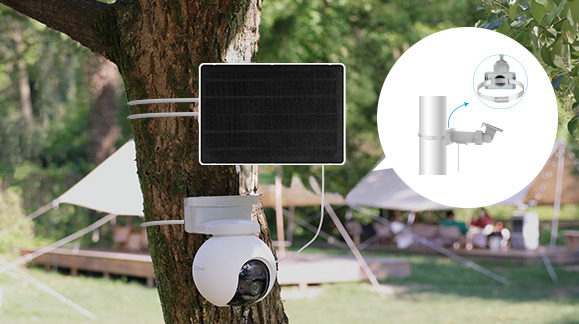 Solar Panel with Battery Storage