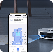 EZVIZ RE7 Edge Robot Vacuum & Mop Combo