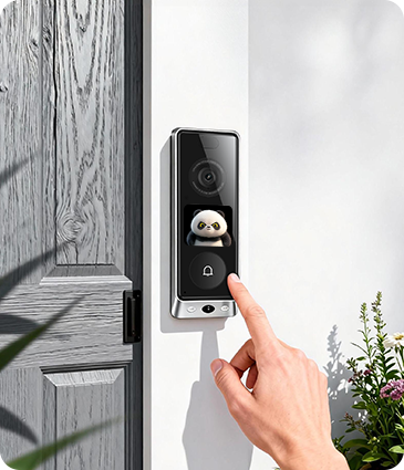 EZVIZ EP8 Ultra AI-Powered Interactive Video Doorbell Kit