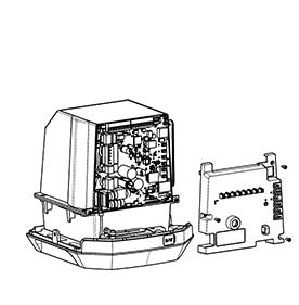 PCBA Control Board Works with EZVIZ gate opener HG2 600 Pro