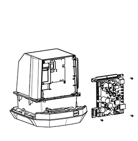 PCBA Control Board Works with EZVIZ gate opener HG2 600 Pro