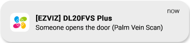 EZVIZ DL20FVS Plus Face Recognition & Palm Vein Handheld Smart Lock