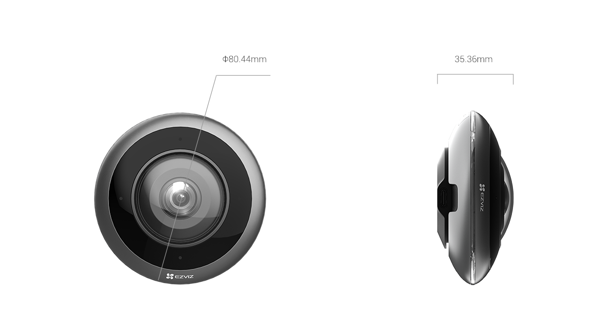 E4p Smart Wi-Fi Panoramic Fisheye Camera