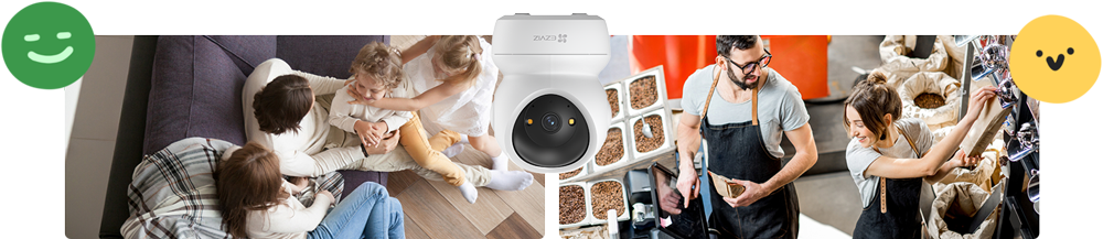 EZVIZ H6c G1 - Next-Generation Pan & Tilt Wi-Fi Smart Home Indoor Camera