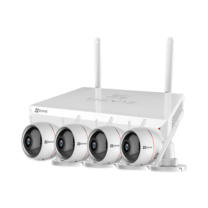 ezWireLess Kit Caméras de sécurité sur batterie