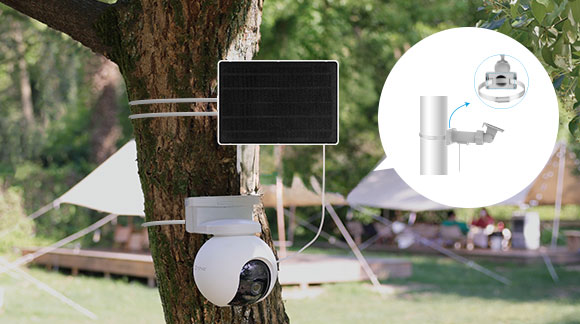 Solar Panel with Battery Storage