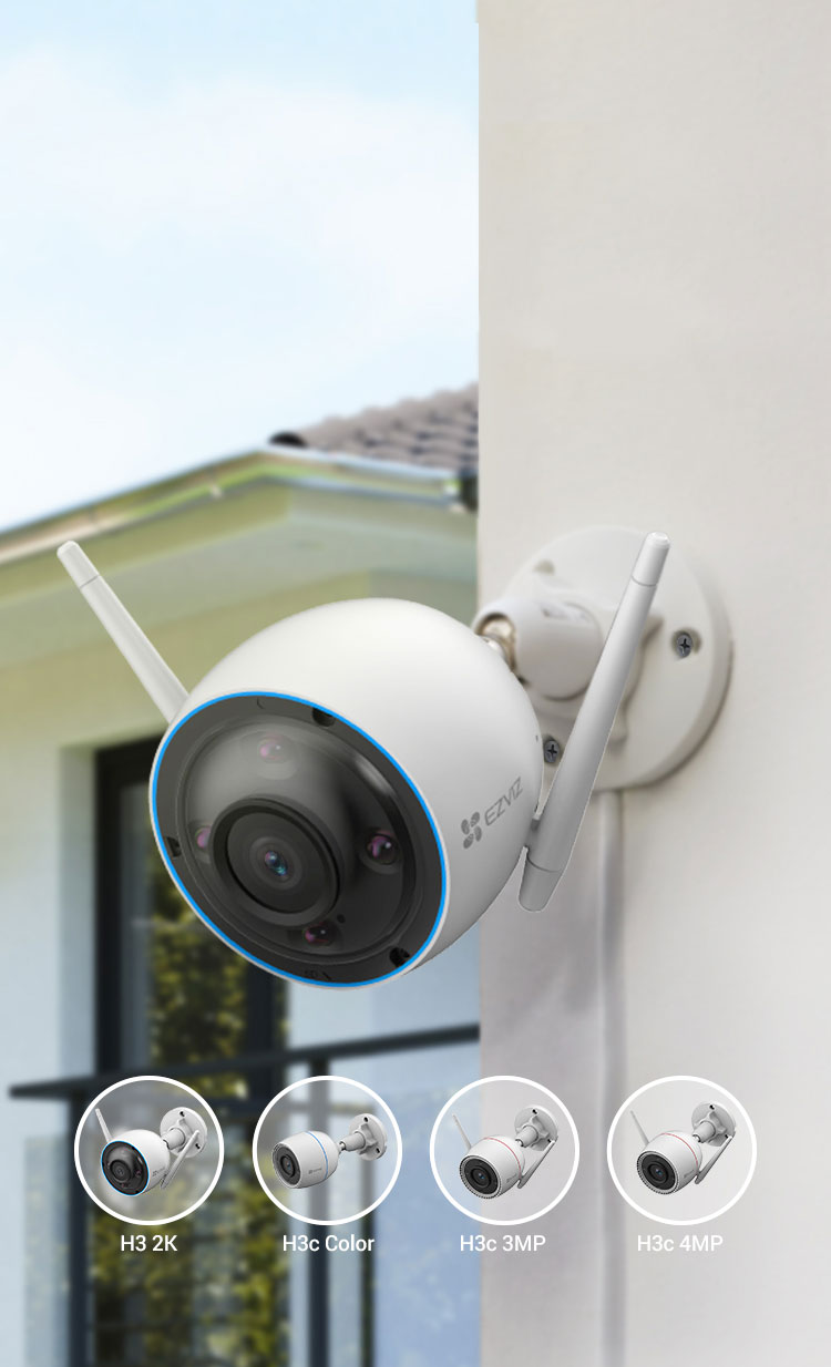 Outdoor Wi-Fi H3 Series Camera