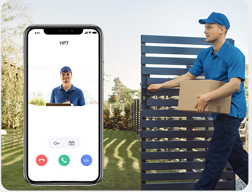 HP7 2-Family Kit Smart Home Video Doorphone System