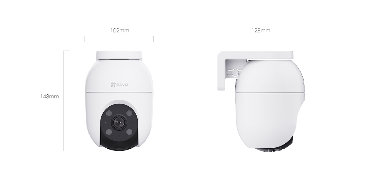 C8c Pan & Tilt Wi-Fi Camera