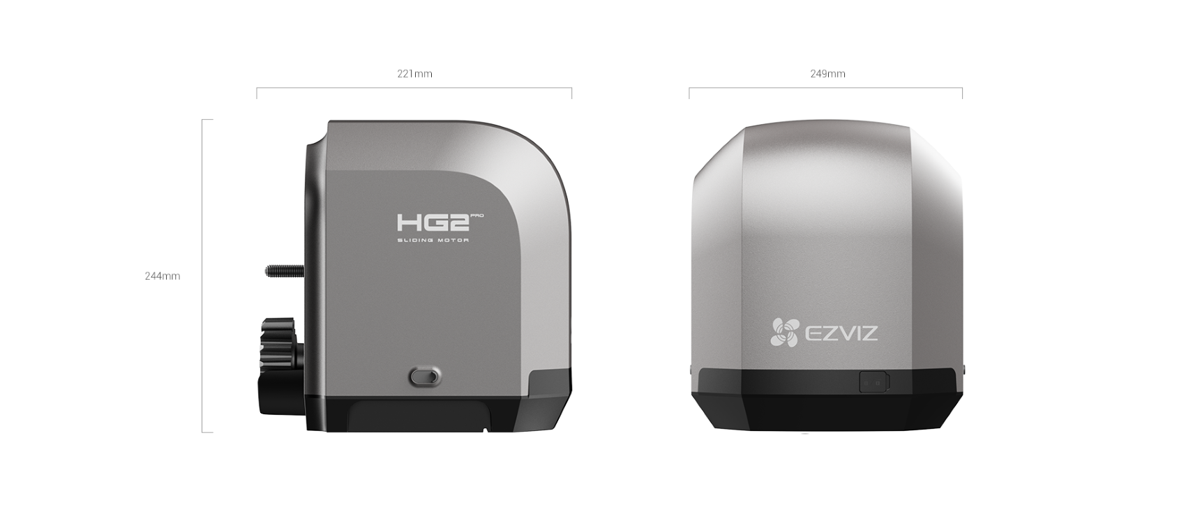 HG2 600 Pro - Install with ease
and conntrol anywhere