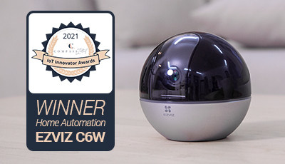 C6W của EZVIZ nhận giải thưởng IoT Innovator 2021 ở hạng mục Tự động hóa nhà ở