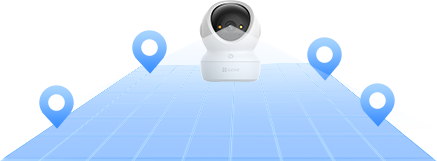 EZVIZ H6c G1 - Next-Generation Pan & Tilt Wi-Fi Smart Home Indoor Camera