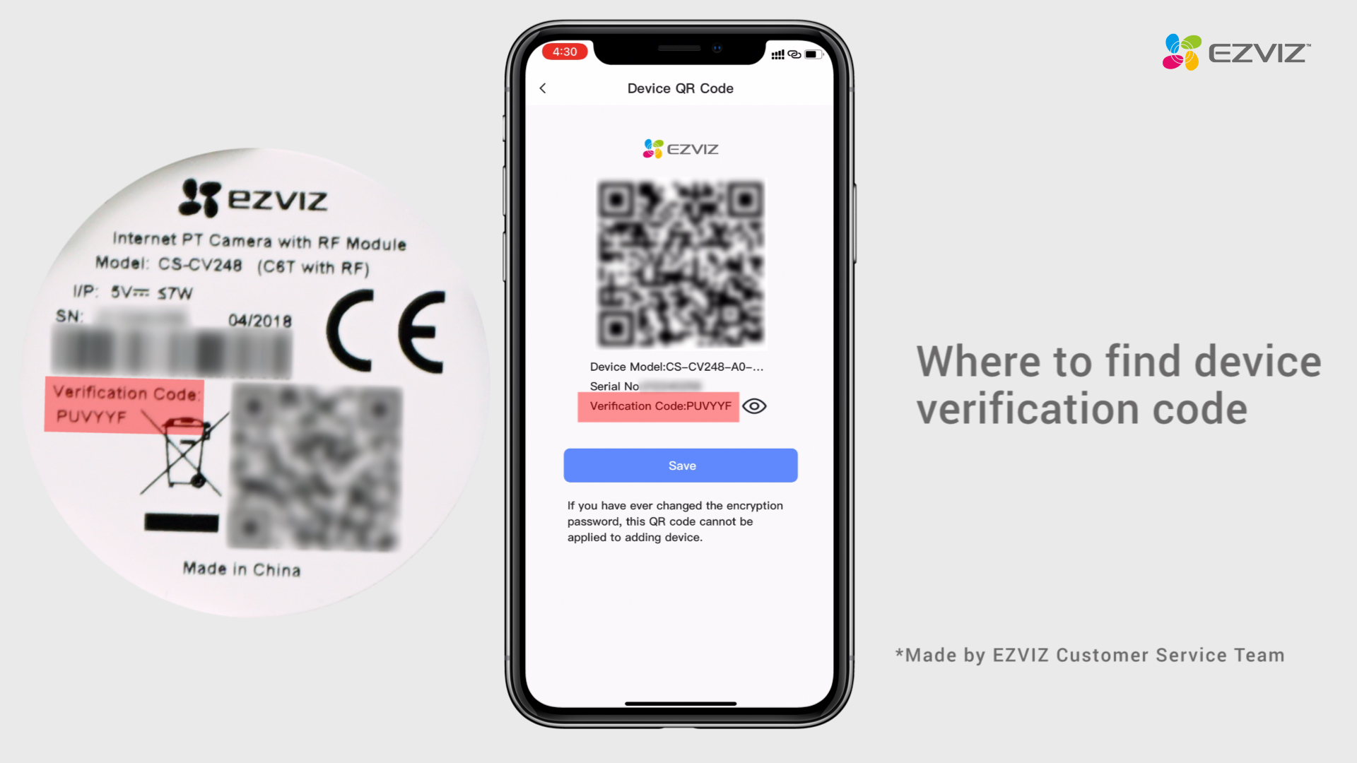 Where to find device verification code