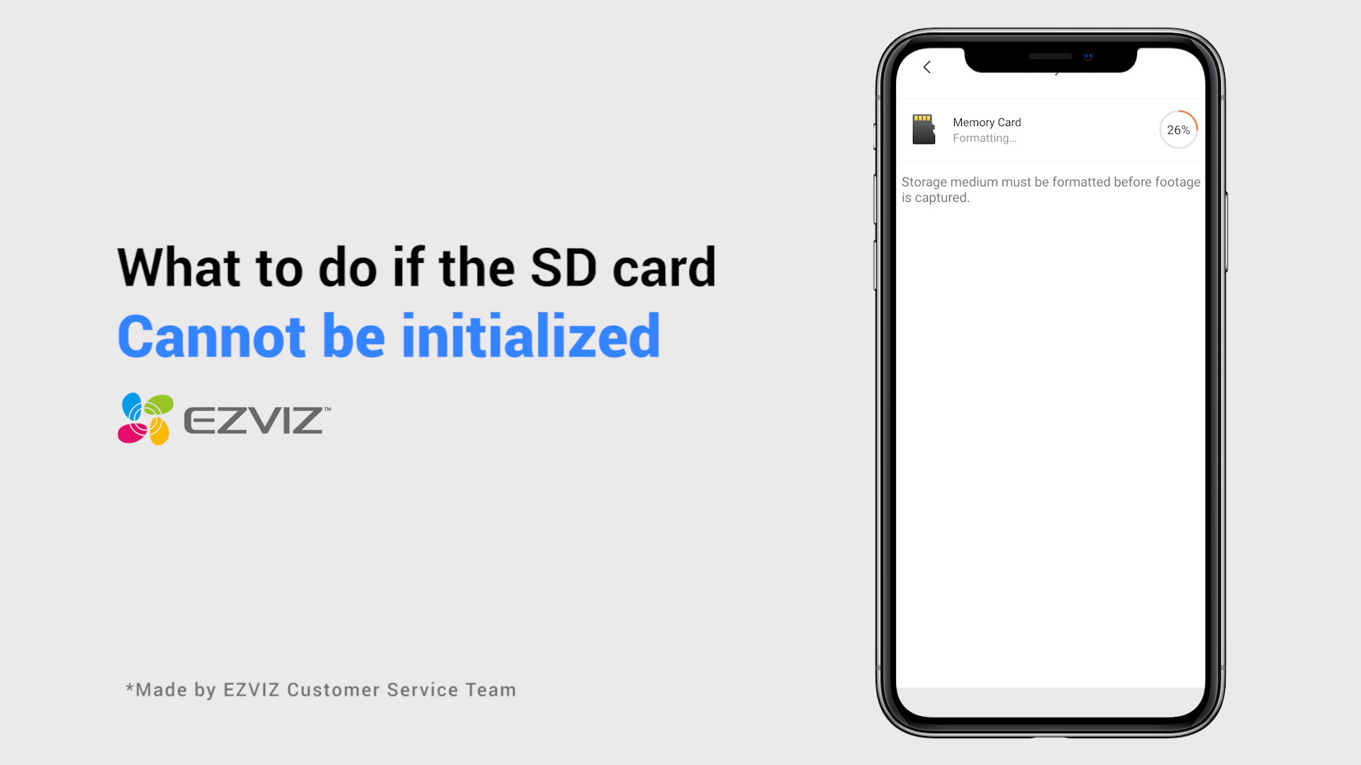 What to do if the SD card cannot be initialized