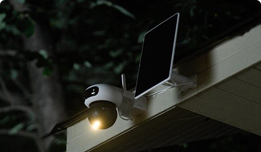 EZVIZ CB90x Dual-Lens All-Day Recording 4G Camera
+Solar Panel 8W