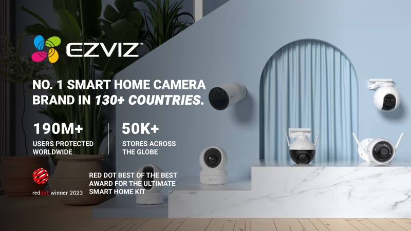 EZVIZ expands its footprint in Pakistan, leading a new era of smart home security