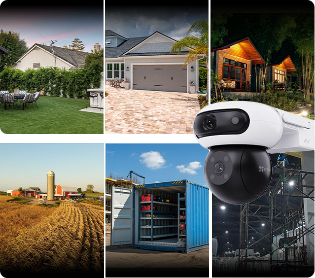 EZVIZ CB90x Dual-Lens All-Day Recording 4G Camera
+Solar Panel 8W