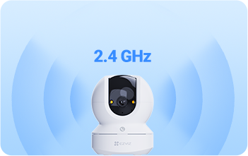 TY1 G1 camera connected to a 2.4 GHz Wi-Fi network