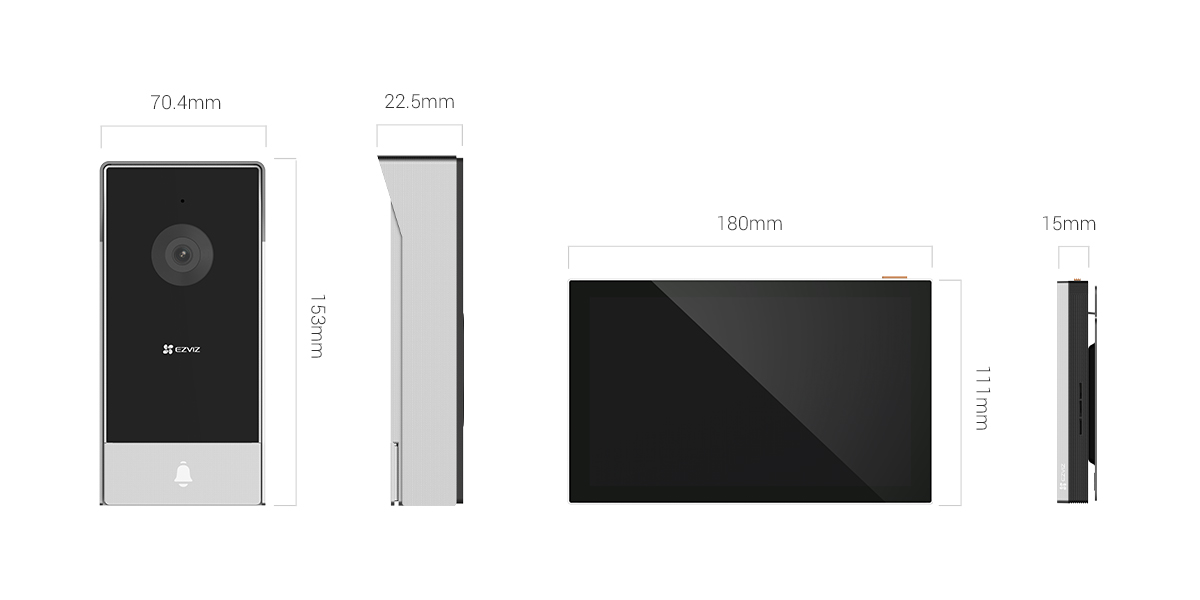 HP5 スマートホームビデオドアホン