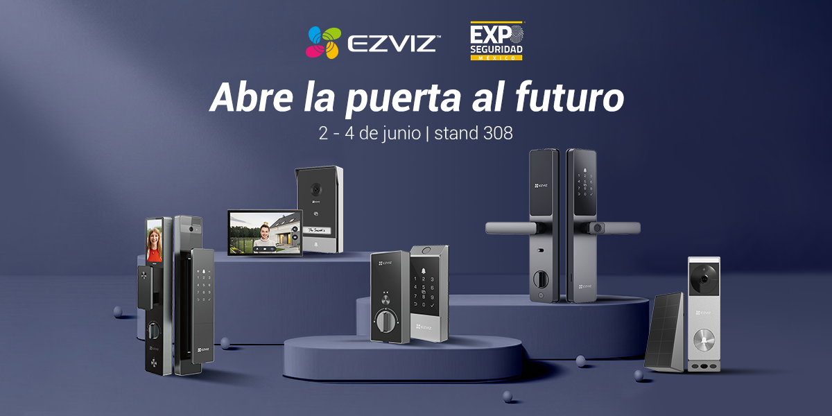 EZVIZ expands the smart home imagination from protection to worry-free convenience at Expo Seguridad Mexico, showing future possibilities with its AI-driven technology for more scenarios
