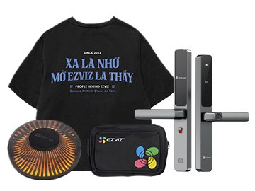 Exclusive gift available at the EZVIZ booth