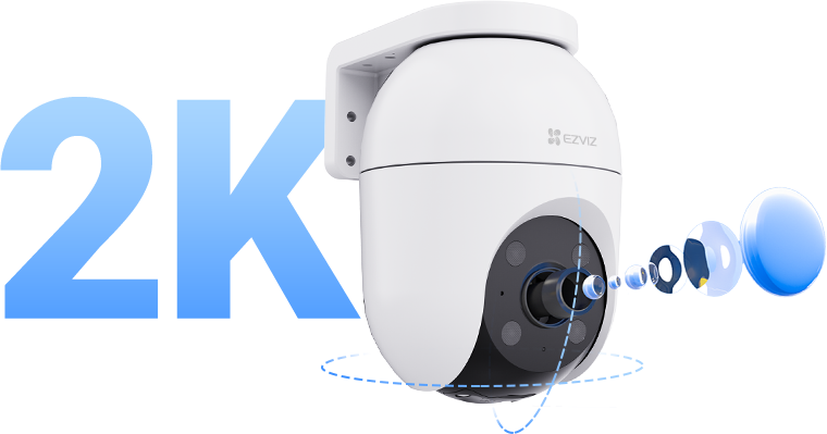 H8c Pro 4K Pan & Tilt Wi-Fi Camera