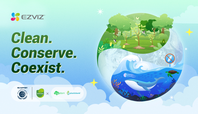 Expanding its partnership with non-profits, EZVIZ upgrades its Green Initiative to make a true impact on harmony between humans and nature with a week-long advocacy campaign