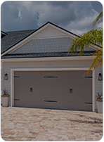Security monitoring outside a household garage